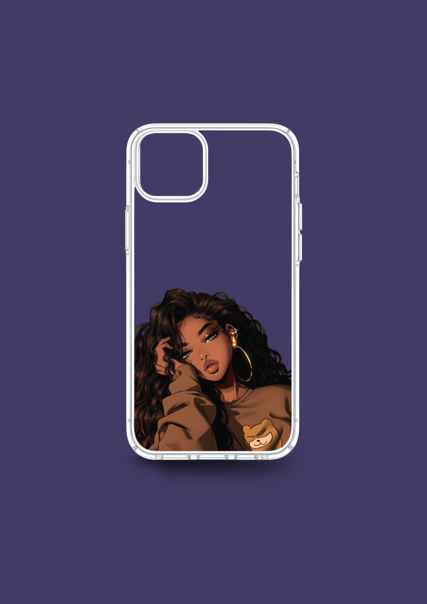 Lowkey Main Character Case - Insert Only Design