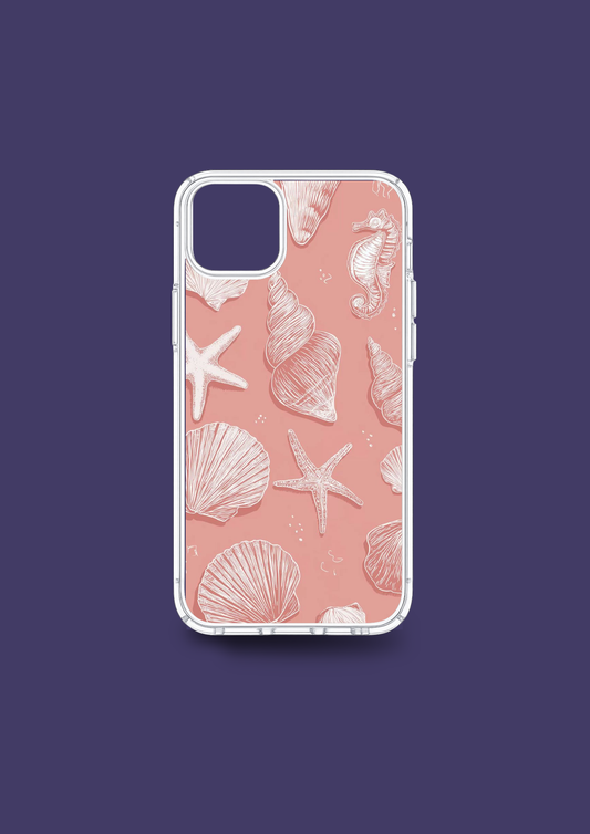 Coral Shores – Summer Shell Case 🐚🌸  - Insert Only Design