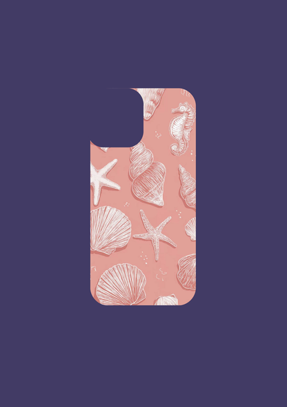 Coral Shores – Summer Shell Case 🐚🌸  - Insert Only Design
