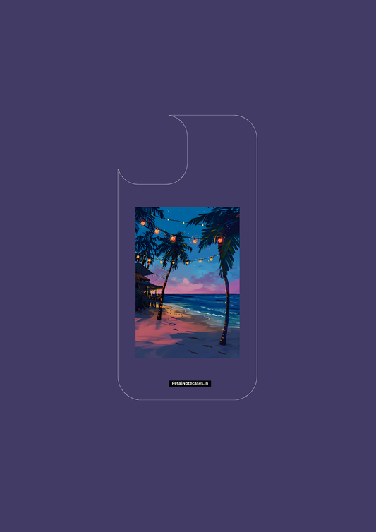 Twilight Shore – Summer Calm Case 🌙🌊🌴 - Insert Only Design