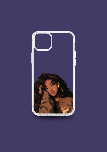 Lowkey Main Character Case - Insert Only Design