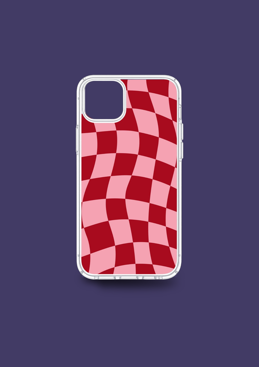 Cherry Wave Check - Insert Only Design