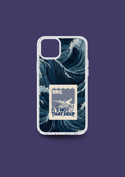 Not That Deep – Wave Statement Case - Insert Only Design