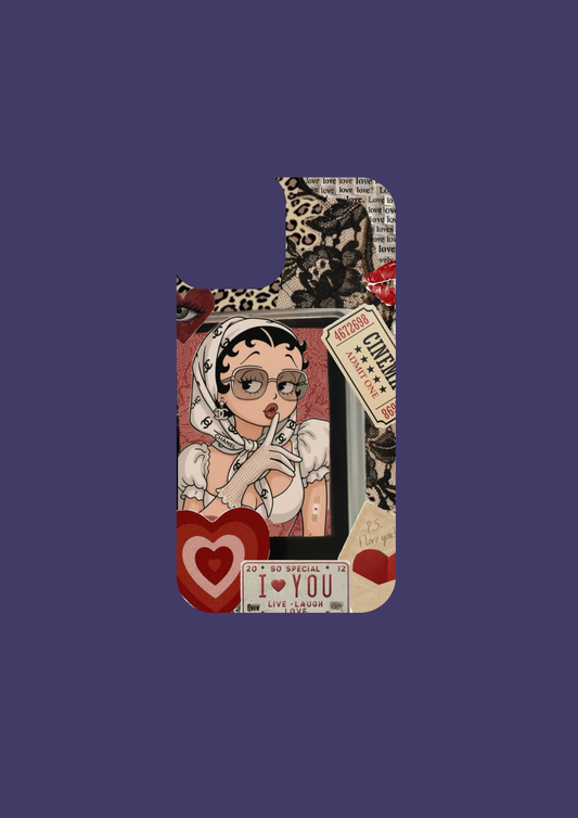 Vintage Love Collage Case - Insert Only Design