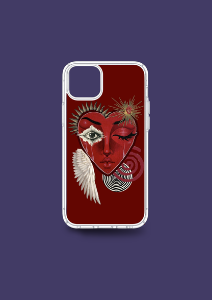 Sacred Heart – Surreal Art Case - Insert Only Design