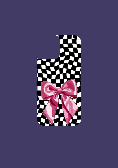 Checker Bow Case - Insert Only Design