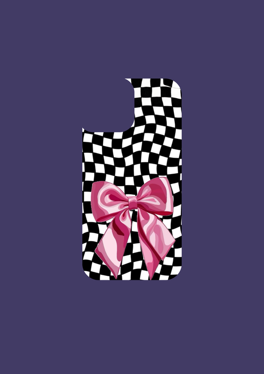 Checker Bow Case - Insert Only Design