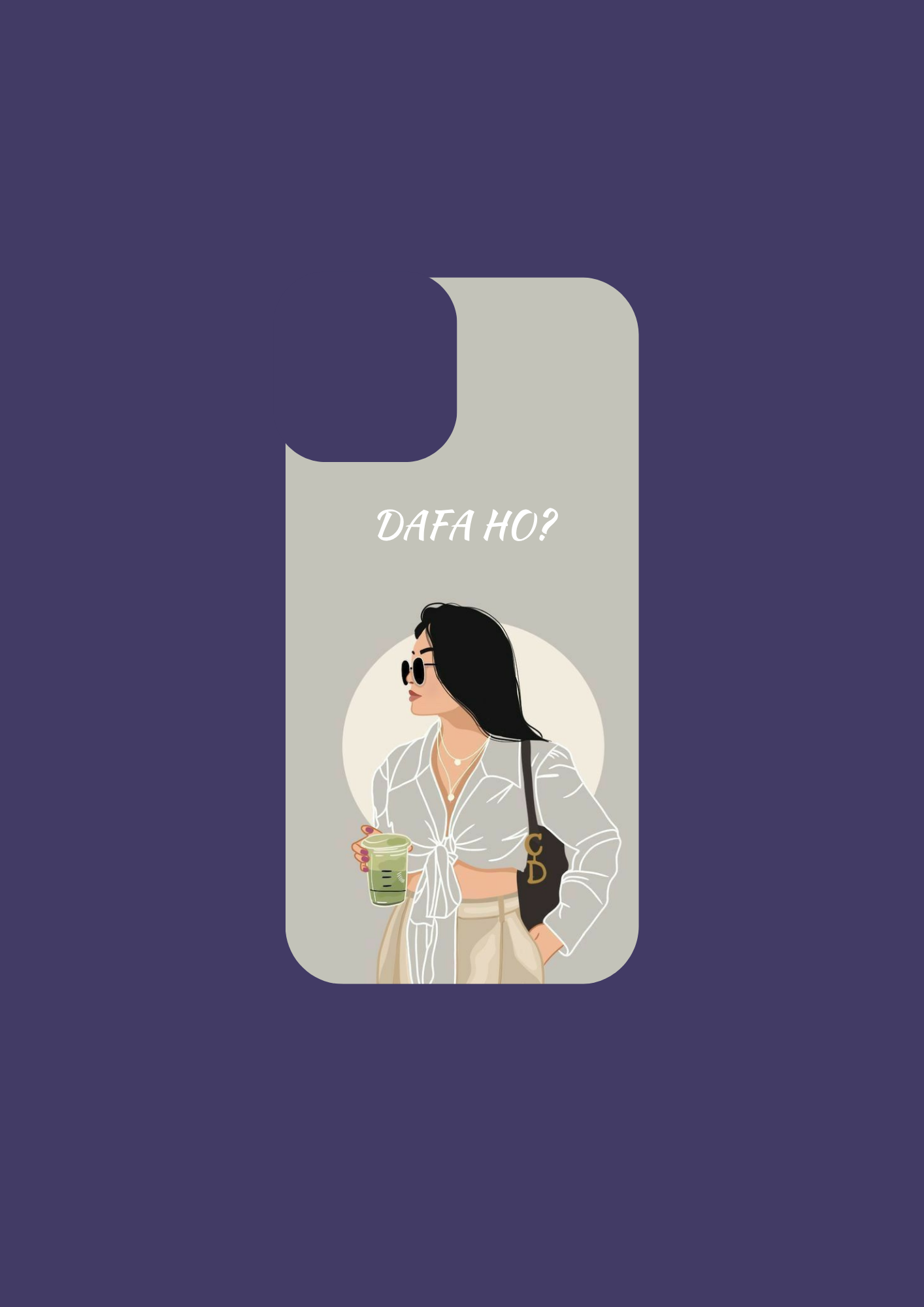 Dafa Ho Main Character Case - Insert Only Design