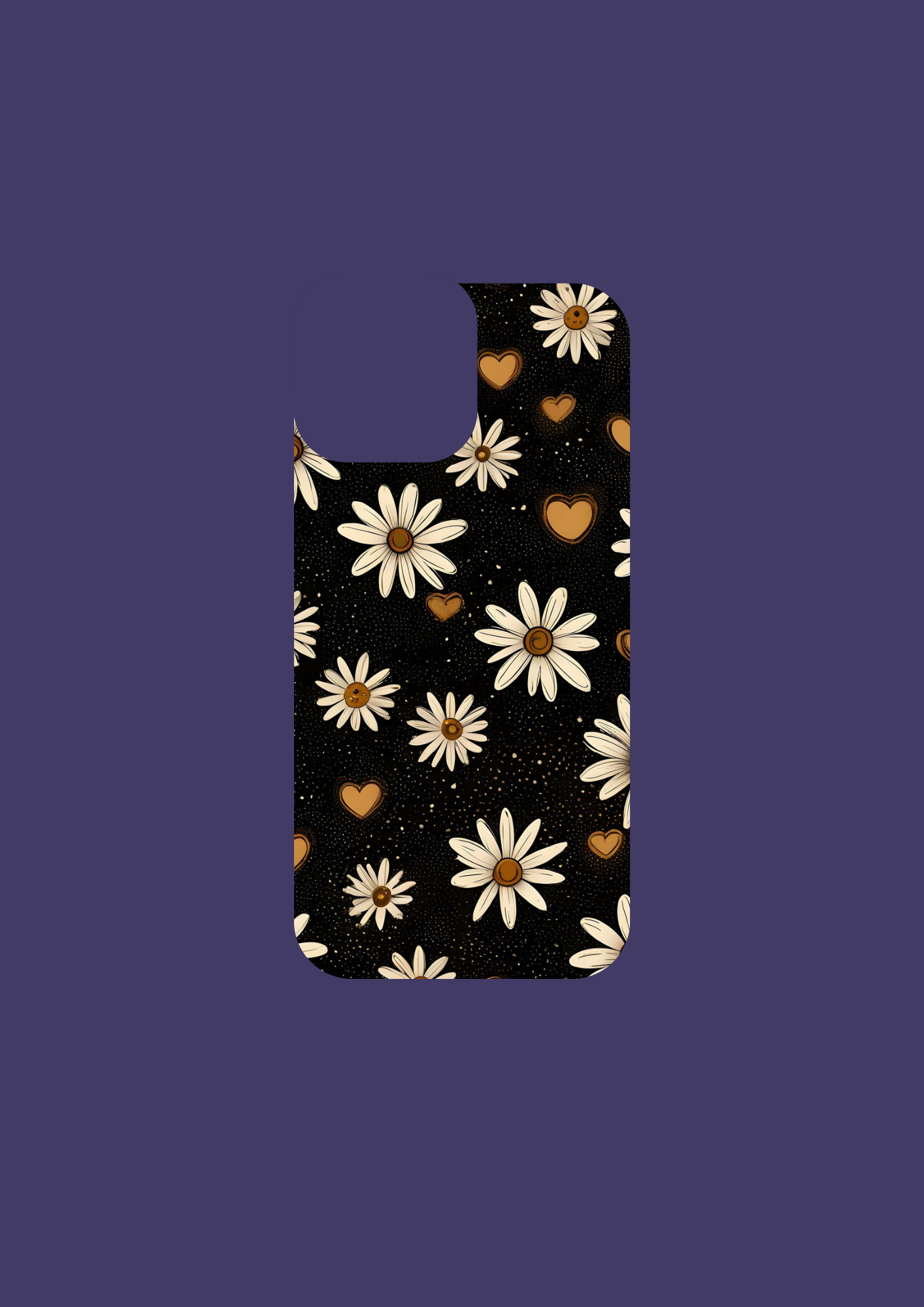 Midnight Daisies - Insert Only Design