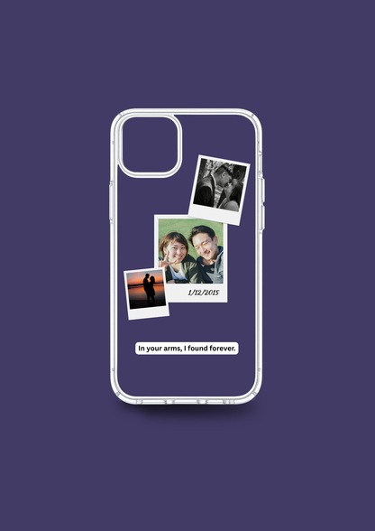 Forever Frame – Custom Couple Photo Case - Insert Only Design