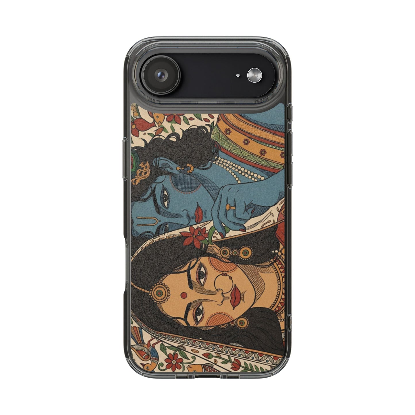 Shree Radha Krishna Portrait 🦚 - Insert Design Only